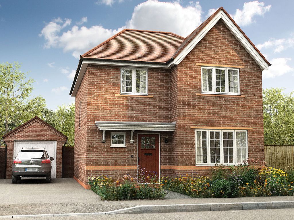 New home, 4 bed detached house for sale in "The Hulford" at Arborfield