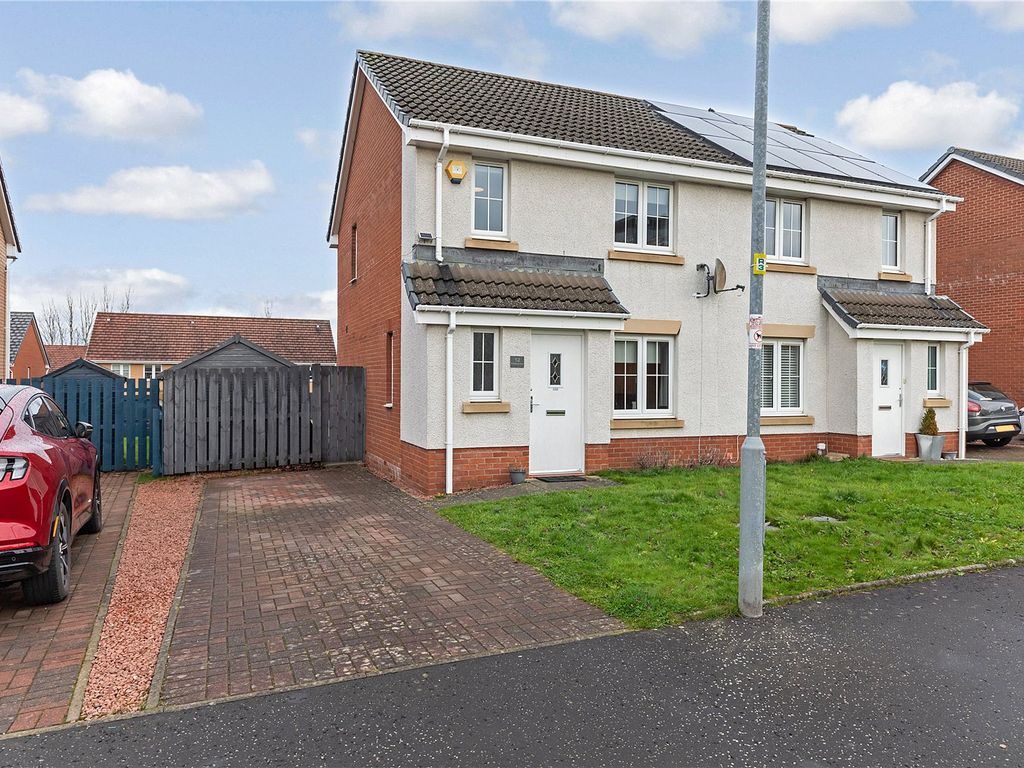 3 bed semidetached house for sale in Mcgahey Drive, Cambuslang, Glasgow, South Lanarkshire G72