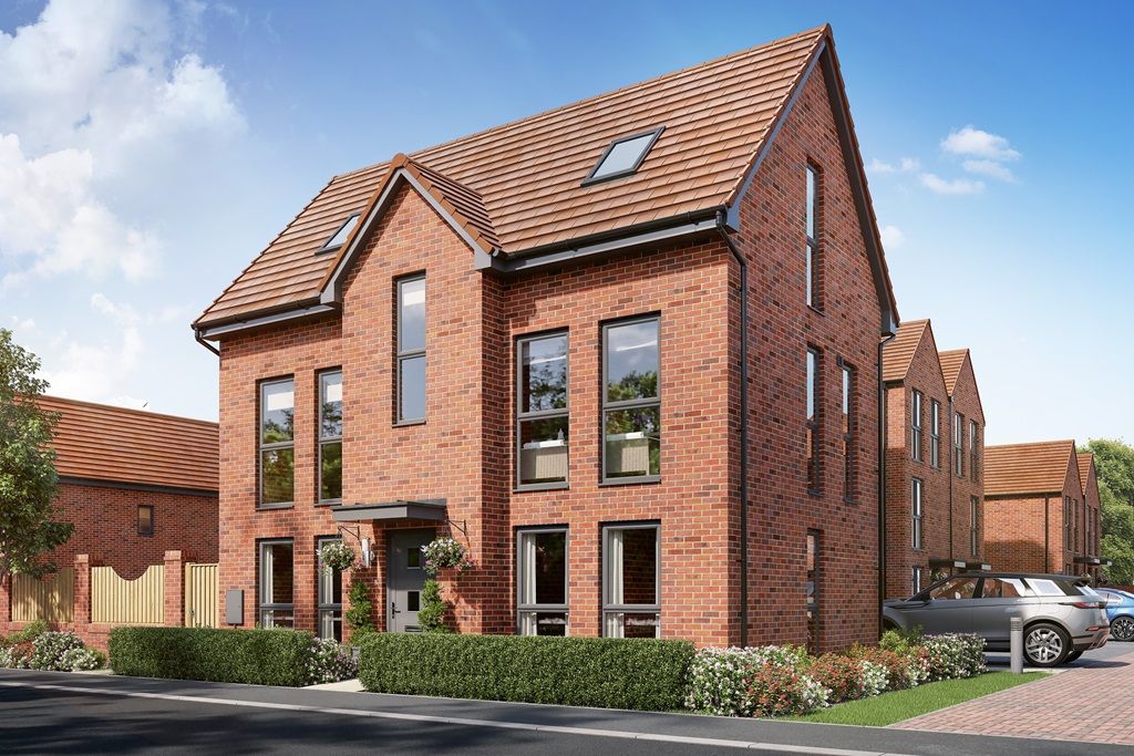 New home, 4 bed detached house for sale in "Hesketh" at Marlowe Way