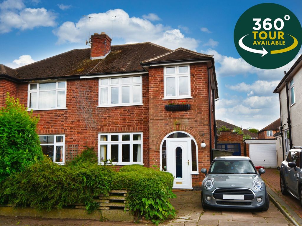 3 bed semidetached house for sale in Highgate Drive, West Knighton