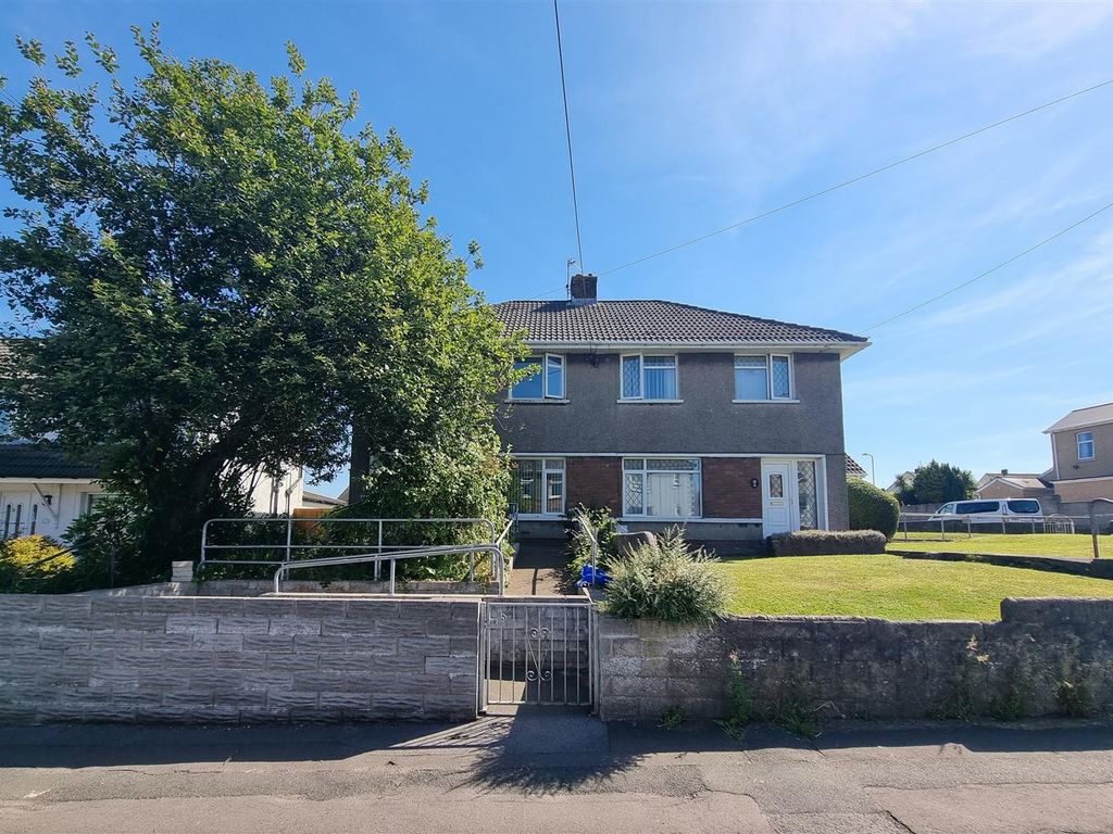 3 bed semidetached house for sale in Bryncoch Road, Sarn, Bridgend