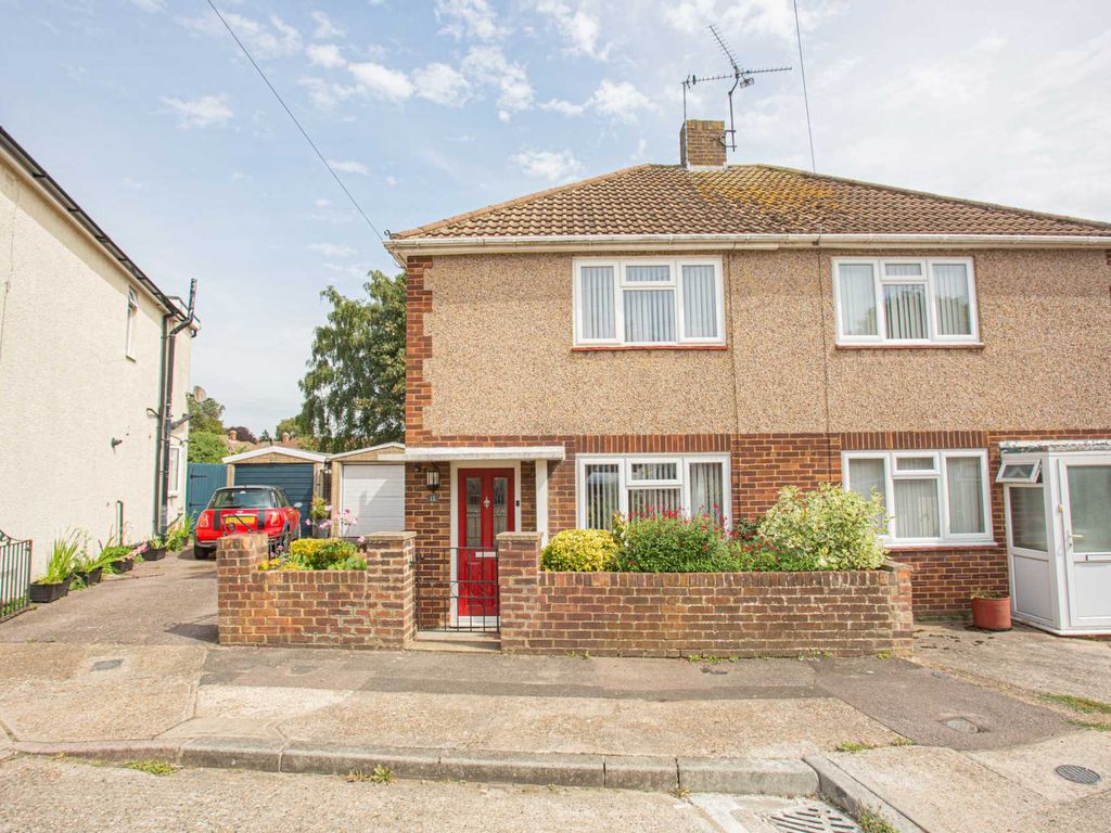 2 bed semidetached house for sale in Worcester Close, Rochester ME2, £