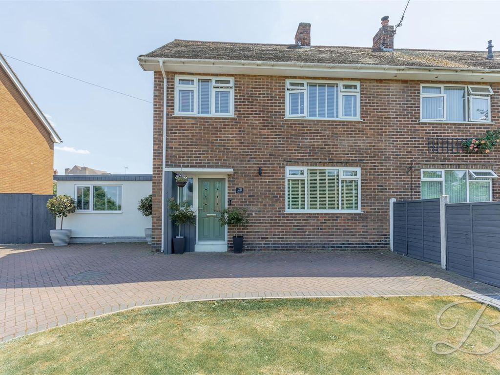 4 bed semidetached house for sale in High Street, Pleasley, Mansfield