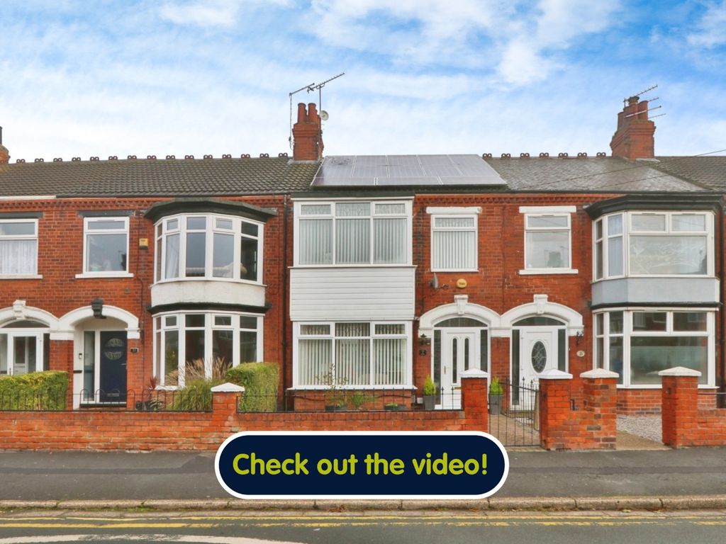 3 bed terraced house for sale in Claremont Avenue, Beverley Road, Hull