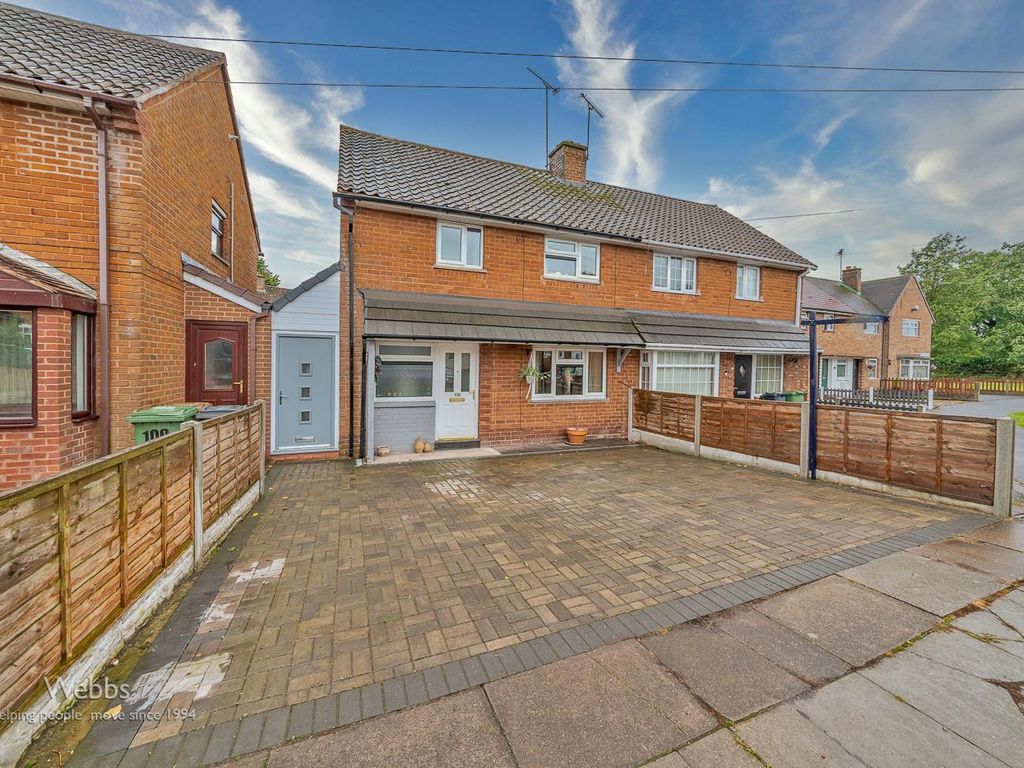 2 bed semidetached house for sale in Clockmill Road, Pelsall, Walsall