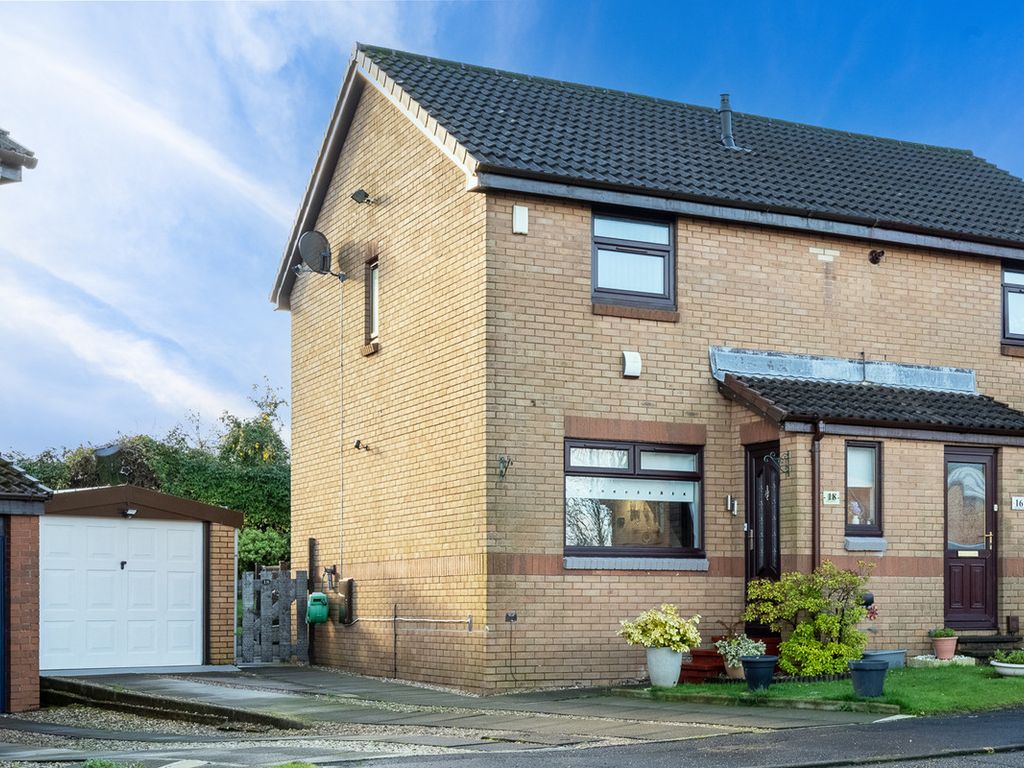 3 bed semidetached house for sale in Falmouth Drive, Gourock PA19, £