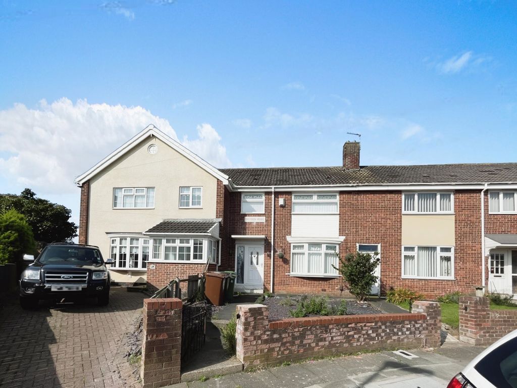 3 bed terraced house for sale in Dryden Road, Hartlepool TS25, £90,000