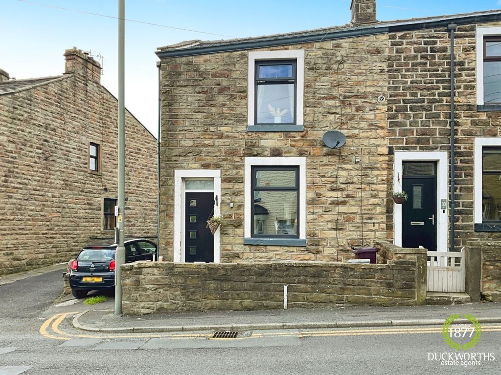 2 bed end terrace house for sale in Burnley Road, Briercliffe, Burnley