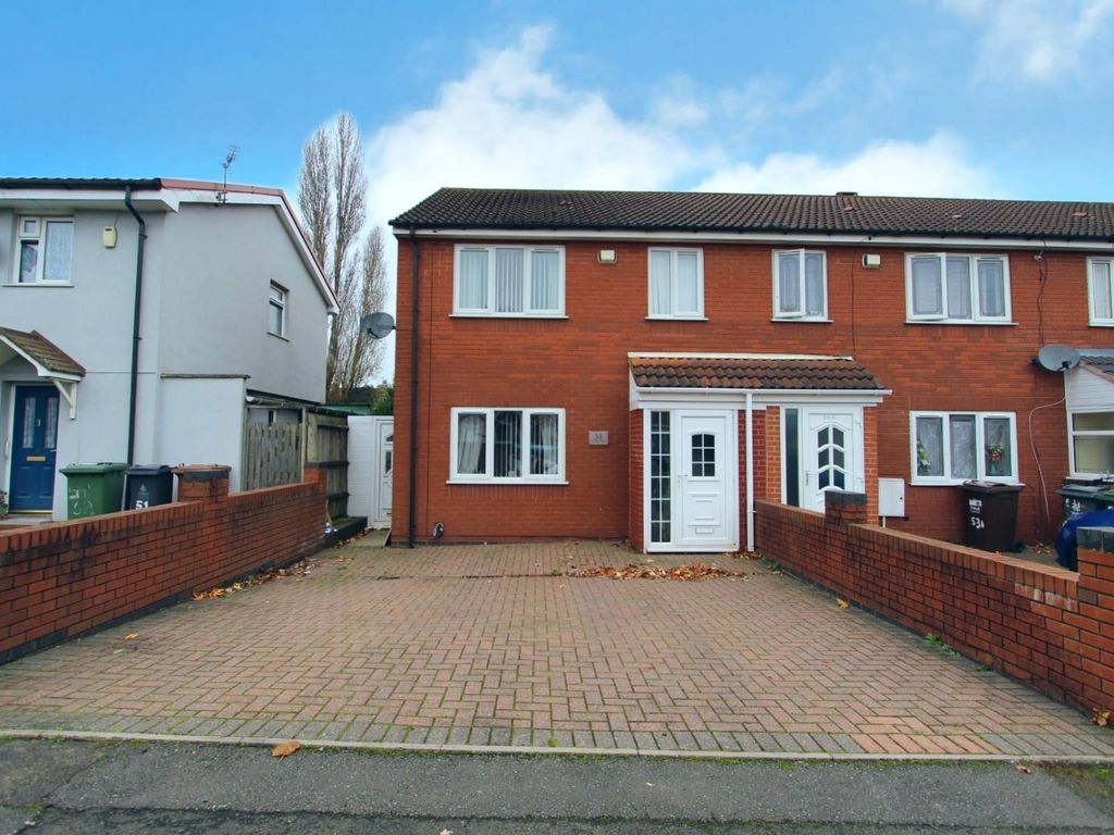 3 bed end terrace house for sale in Severn Road, Bloxwich, Walsall WS3