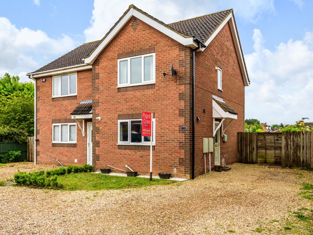 2 bed semidetached house for sale in Elmtree Road, Ruskington NG34