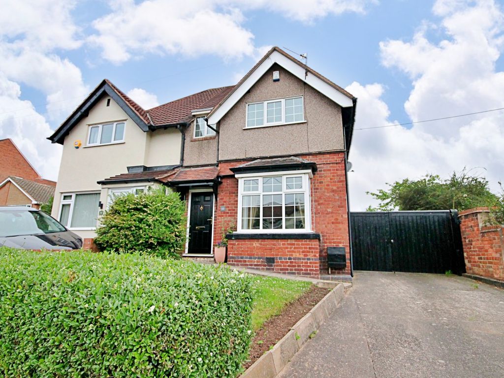3 bed semi-detached house for sale in coventry road, kingsbury, tamworth, warwickshire b78
