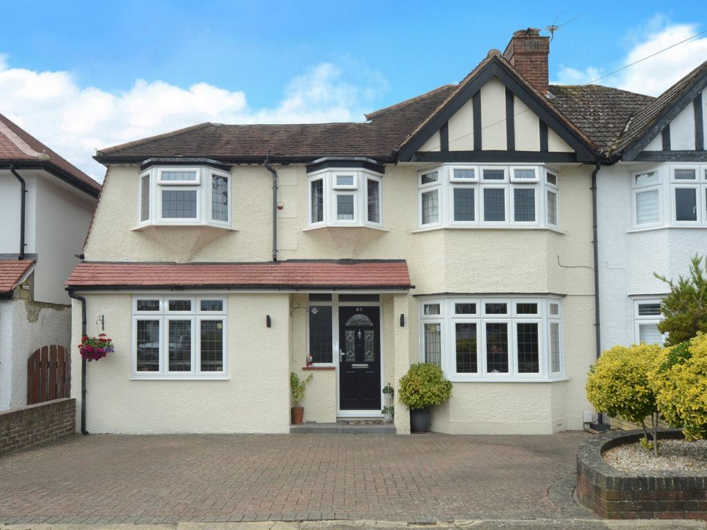 4 bed semidetached house for sale in Walsingham Gardens, Epsom, Surrey