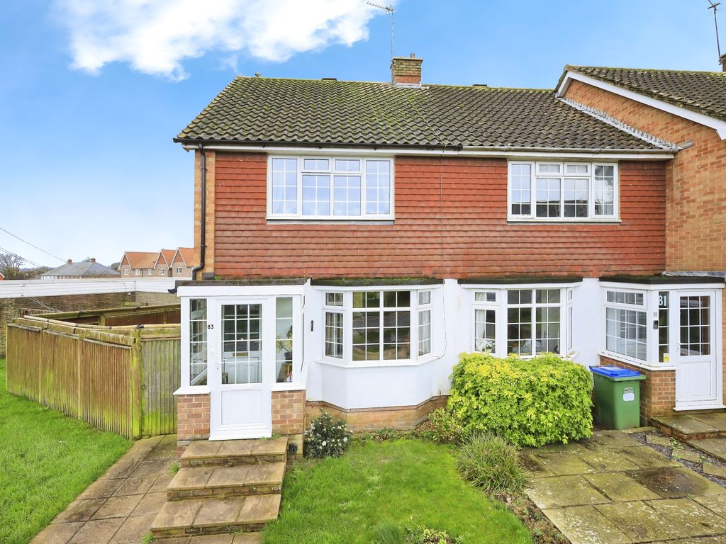 2 bed end terrace house for sale in Springett Avenue, Ringmer, Lewes, East Sussex BN8, £350,000
