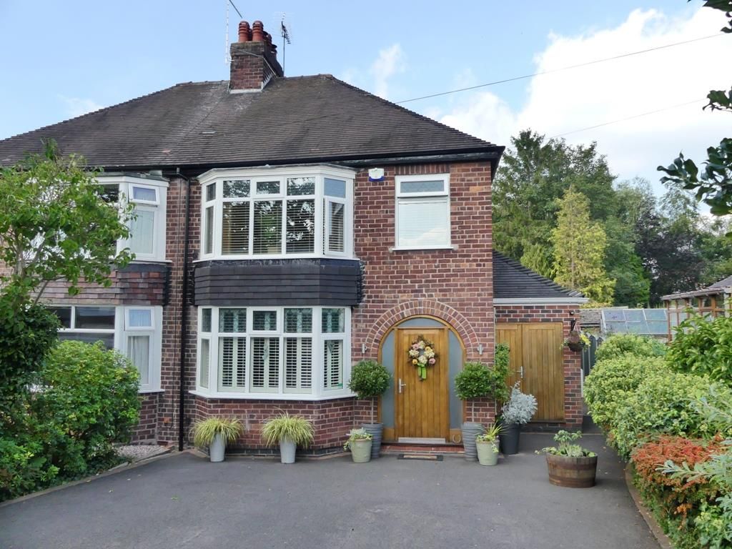 3 bed semidetached house for sale in Broughton Lane, Wistaston