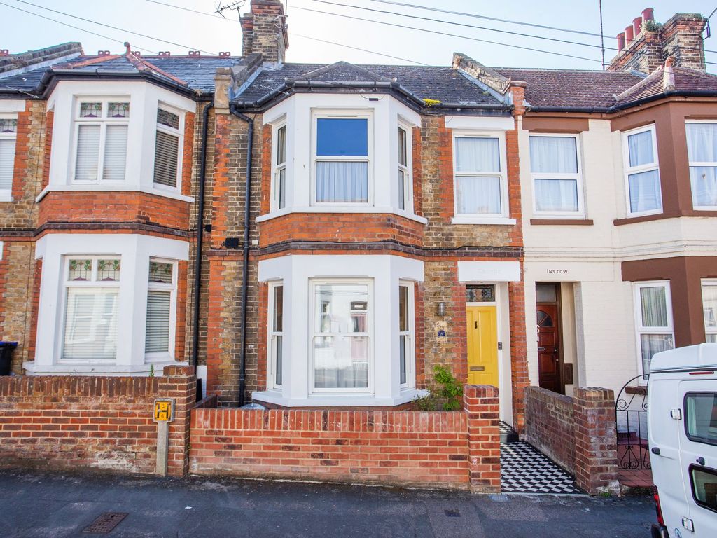 3 bed terraced house for sale in Belvedere Road, Broadstairs CT10, £