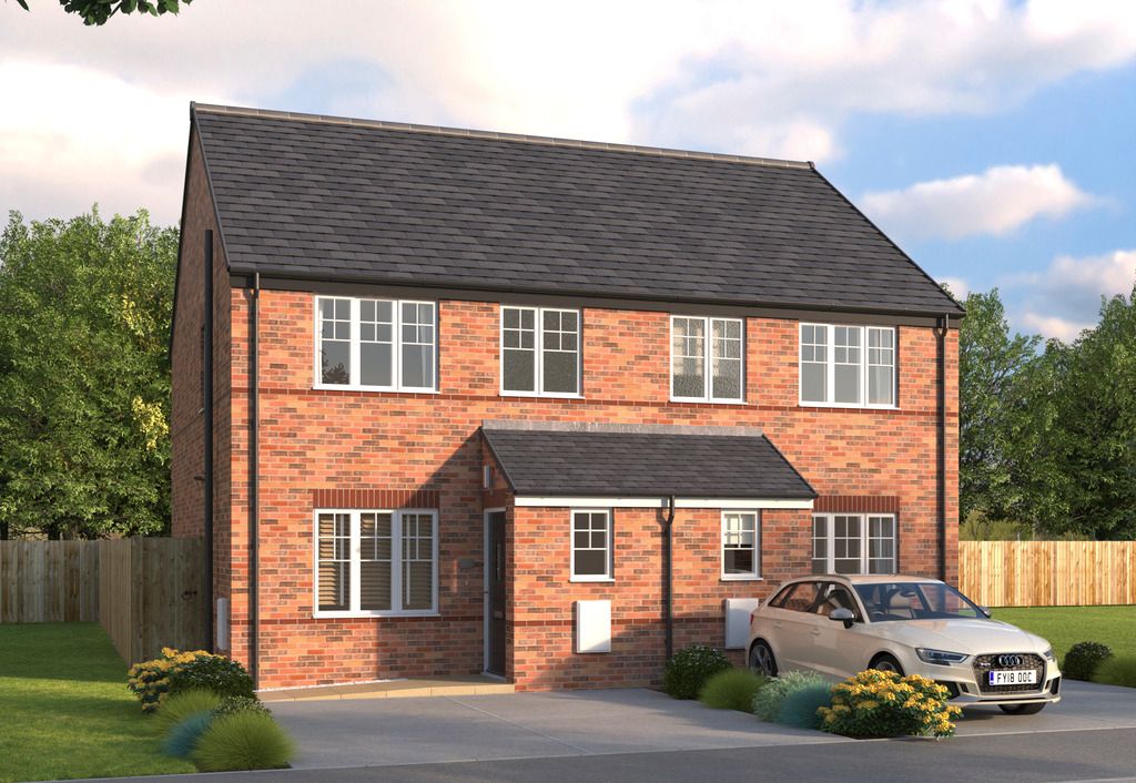 New home, 3 bed detached house for sale in "Ripley" at Pontefract Lane