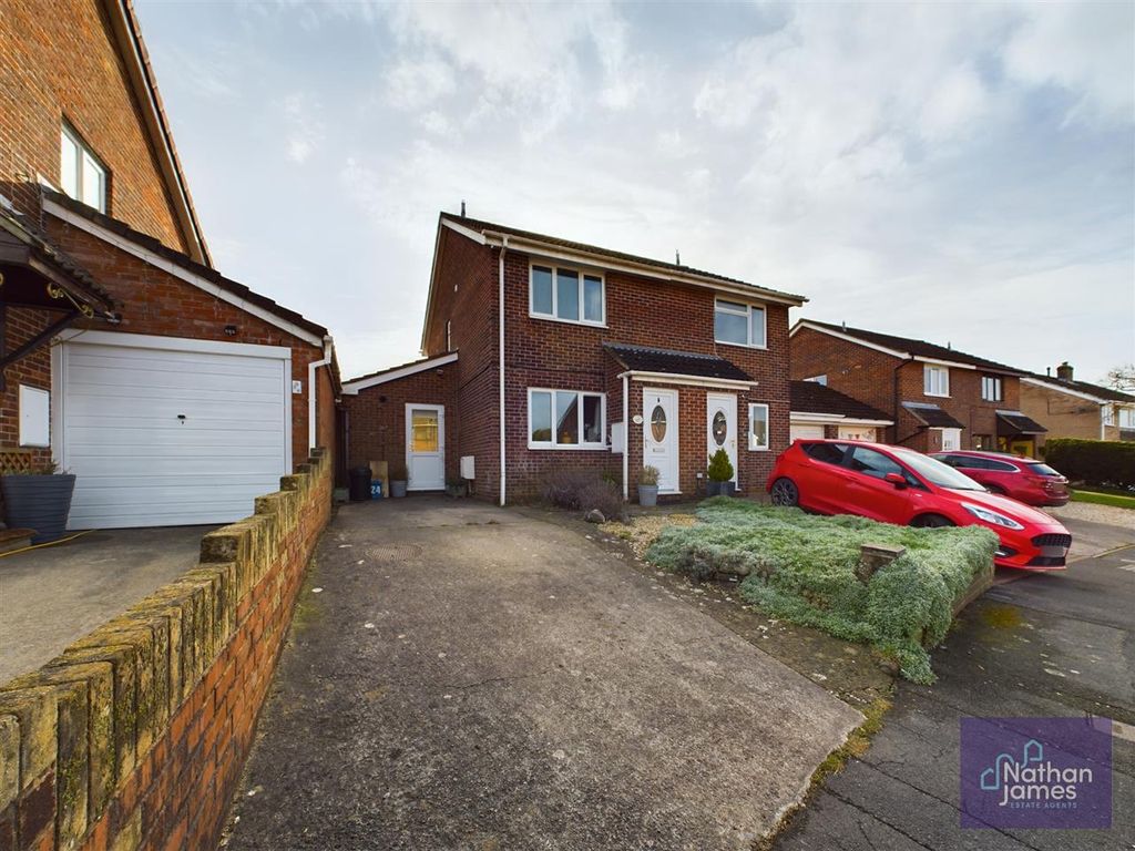 2 bed semidetached house for sale in Keats Road, Caldicot NP26, £