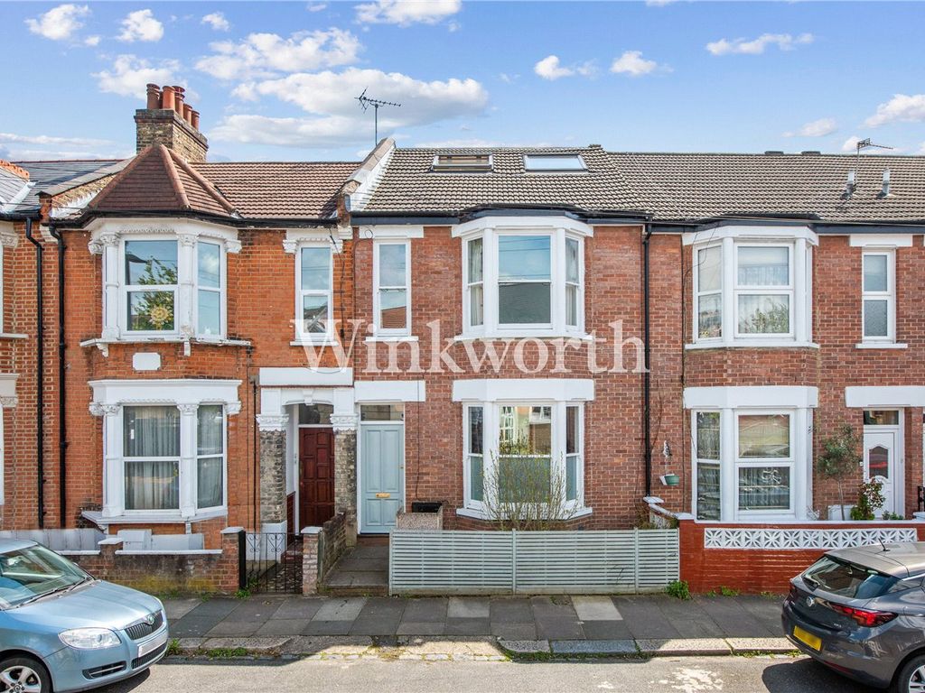 4 bed terraced house for sale in Ranelagh Road, London N17, £725,000
