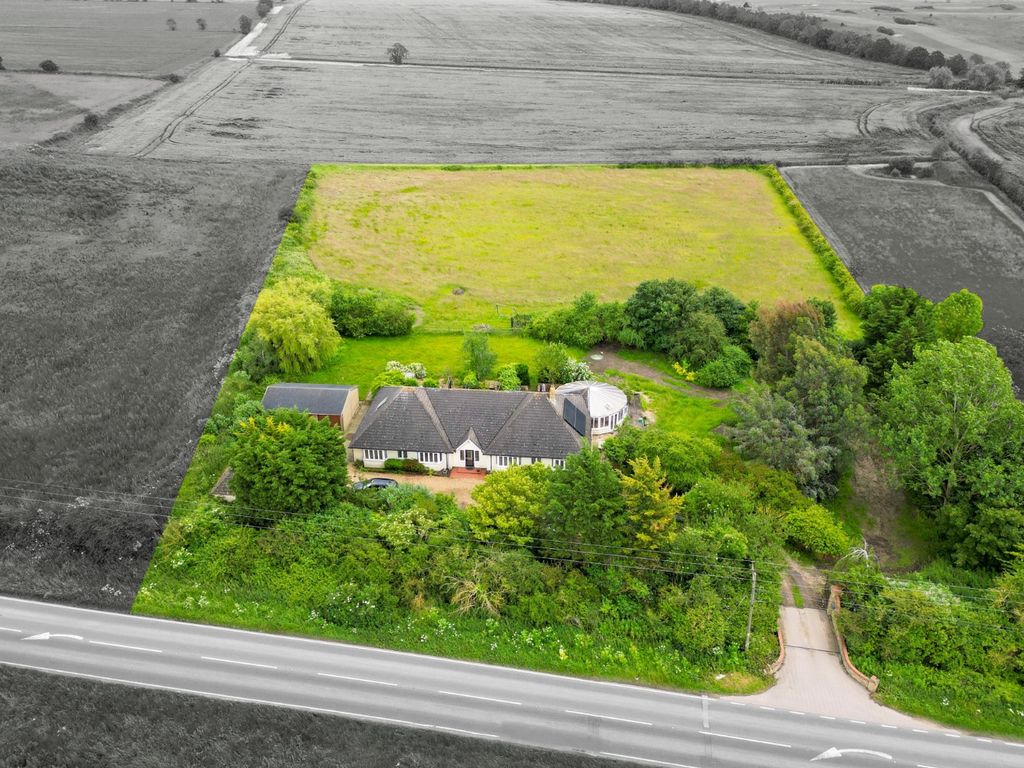 5 bed detached bungalow for sale in Bathe Hill Lodge, Somersham Road