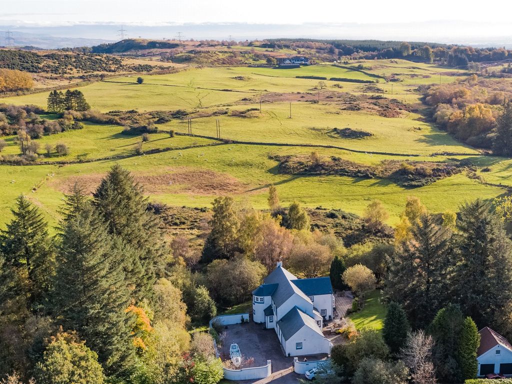 5 bed detached house for sale in Tathieknowe, West Glen Road, Kilmacolm