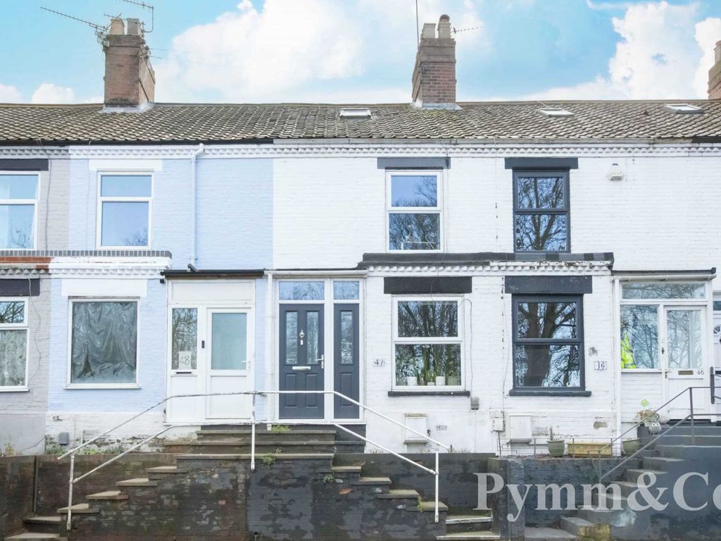 2 bed terraced house for sale in Riverside Road, Norwich NR1, £240,000
