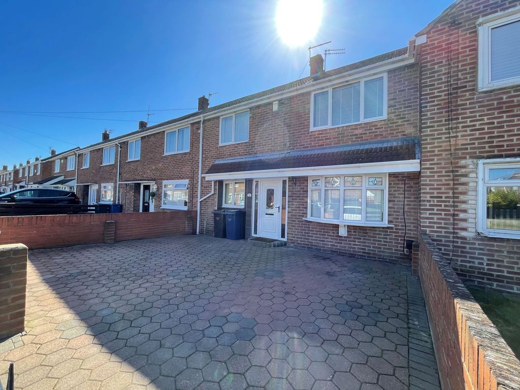 3 bed terraced house for sale in Rodin Avenue, South Shields NE34 Zoopla