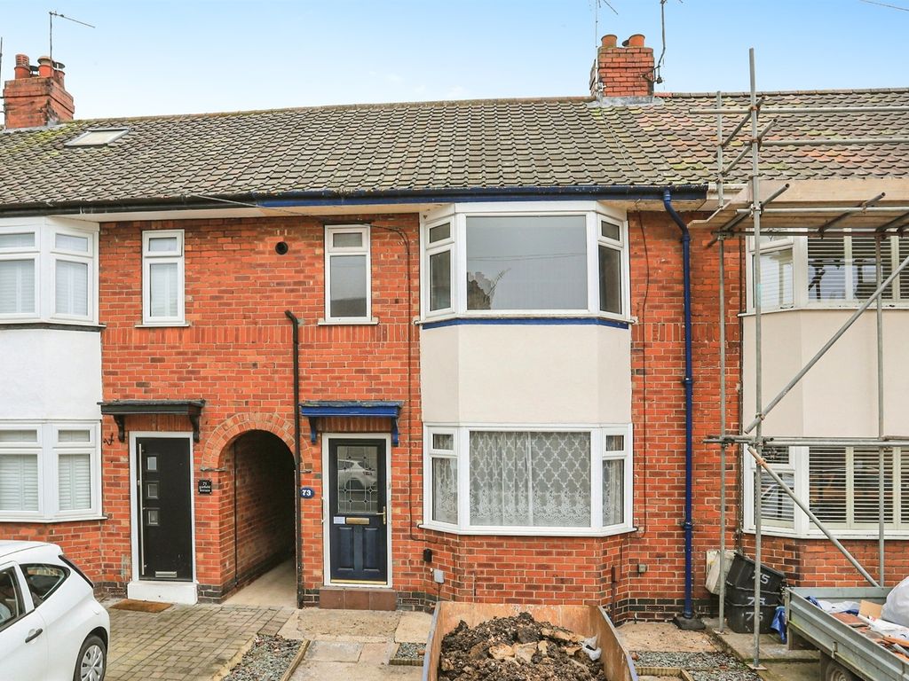 3 bed terraced house for sale in Garfield Terrace, York YO26, £240,000