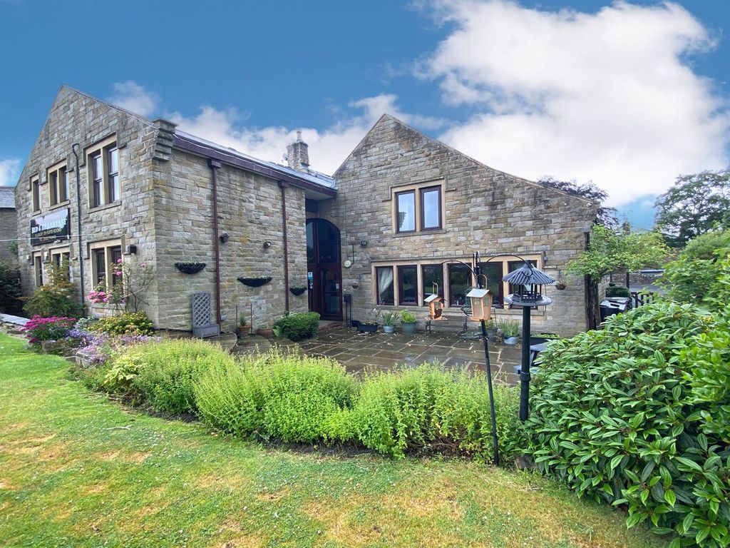 9 bed detached house for sale in New Mills Road, Hayfield, High Peak
