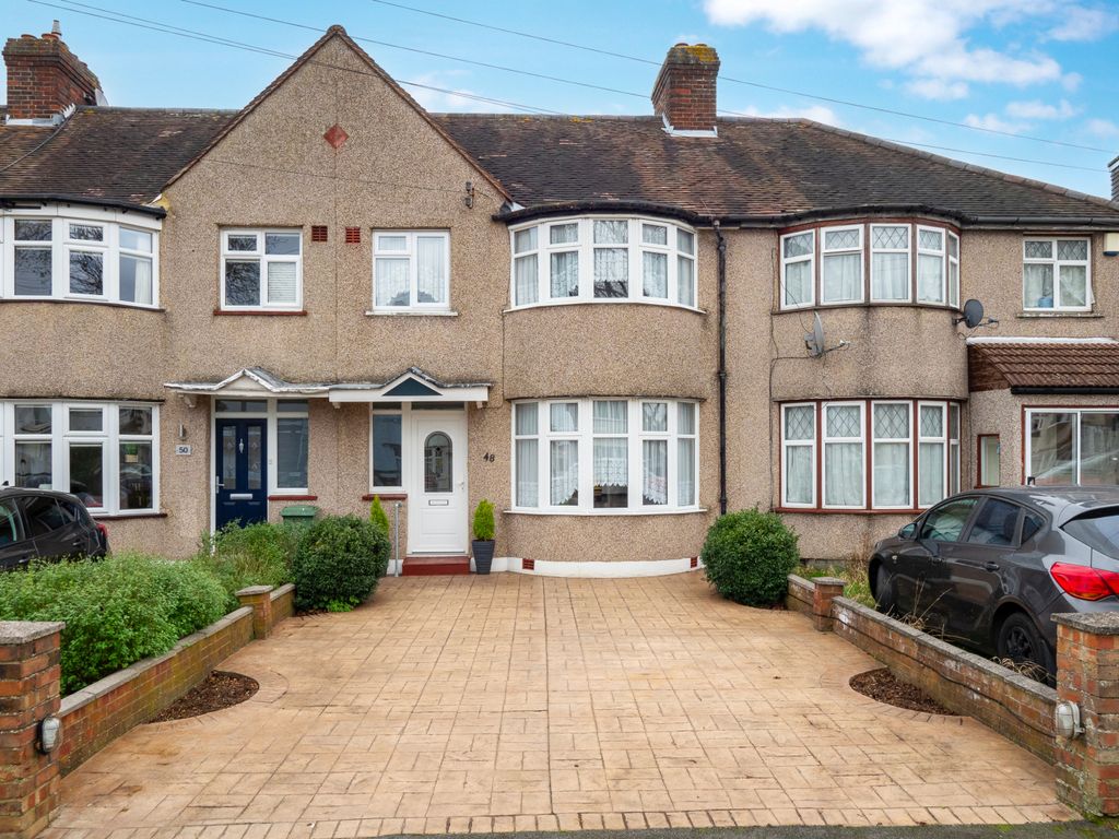 3 bed terraced house for sale in Kew Crescent, Cheam, Sutton SM3, £