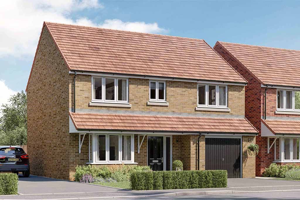 New home, 4 bed detached house for sale in "The Jubilee" at Beacon Lane