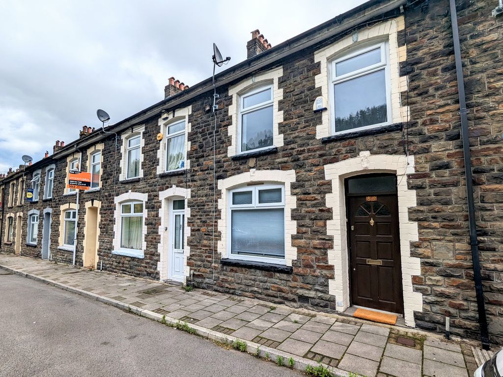 3 bed terraced house to rent in Edward Street, Maerdy, Ferndale CF43, £