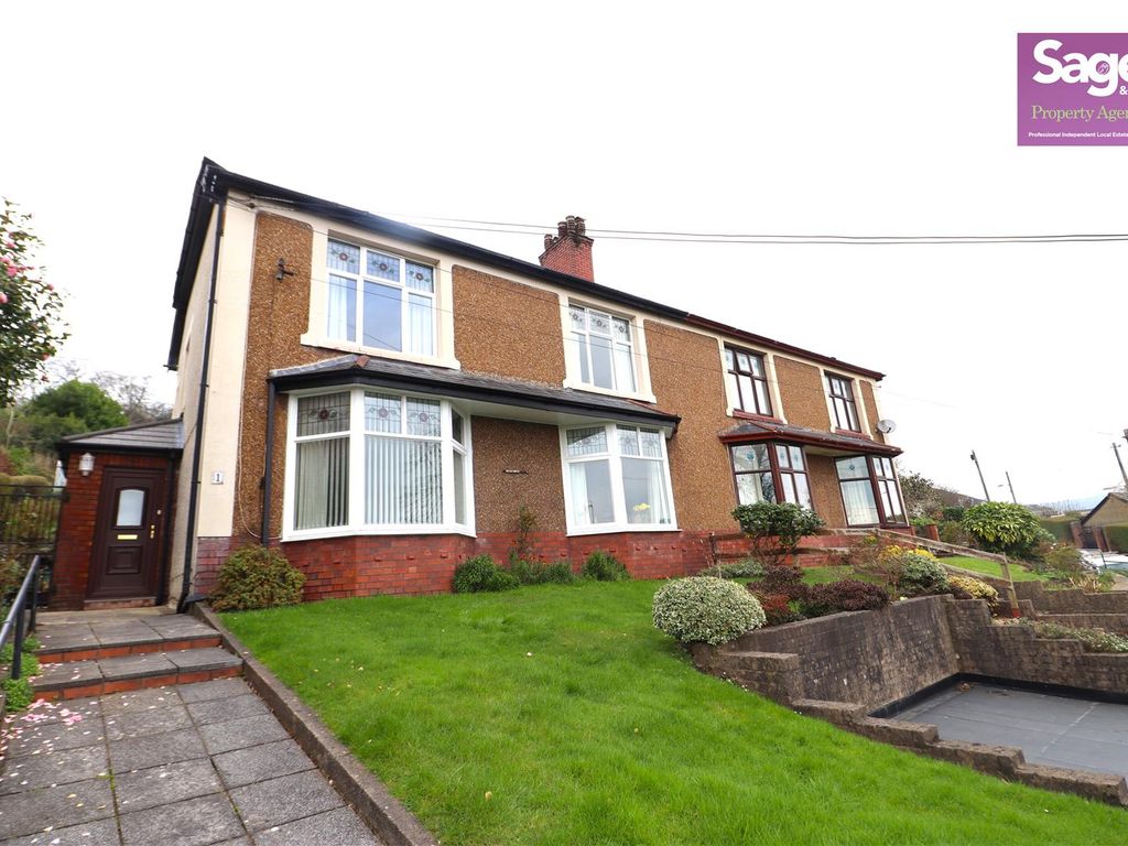 4 bed semidetached house for sale in Hillside Road, Griffithstown