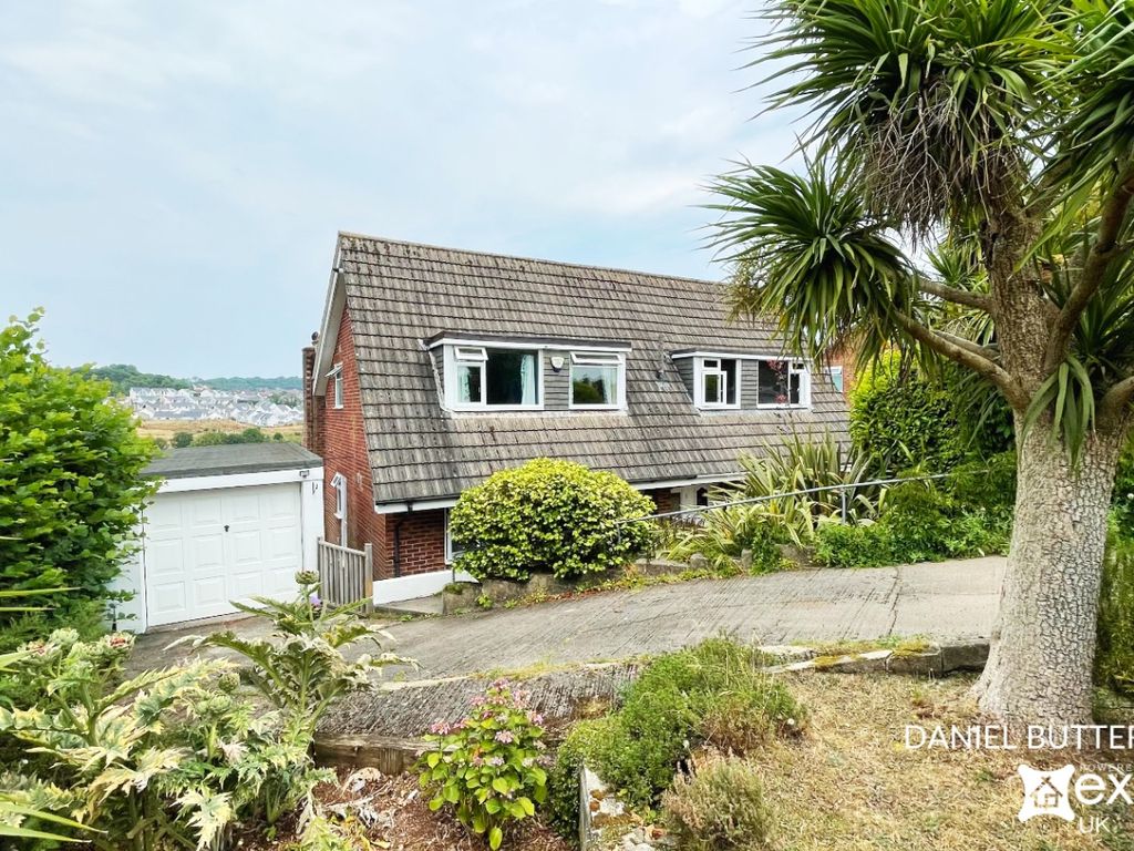3 bed semidetached house for sale in Higher Cadewell Lane, Torquay TQ2