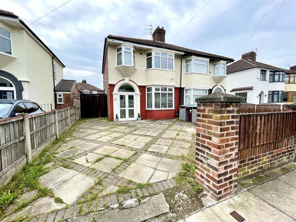 3 bed semidetached house for sale in Childwall Lane, Bowring Park