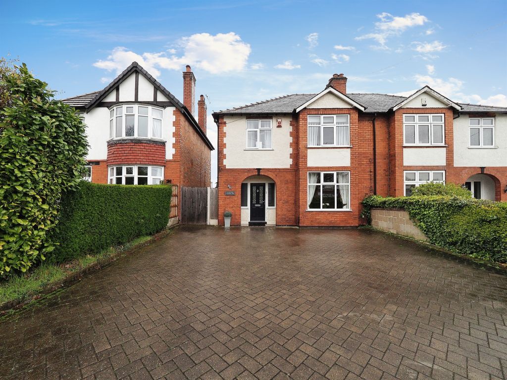 3 bed semidetached house for sale in Nottingham Road, Derby DE21, £