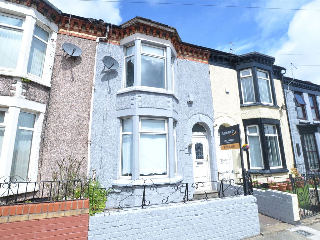 3 bed terraced house for sale in Dunluce Street, Liverpool, Merseyside
