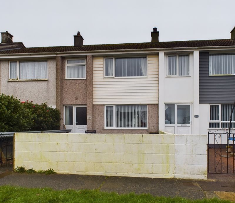 3 bed terraced house for sale in Rosemellin, Camborne TR14, £230,000