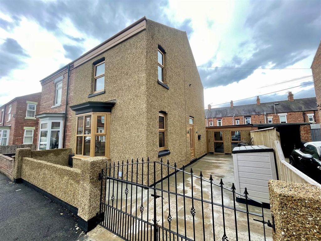 2 bed semidetached house for sale in Langdale Road, Darlington DL1, £158,000 Zoopla