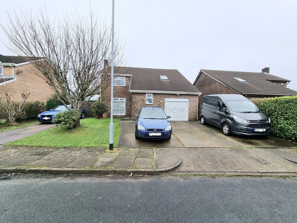 4 bed detached house for sale in Priory Oak, Brackla, Bridgend County