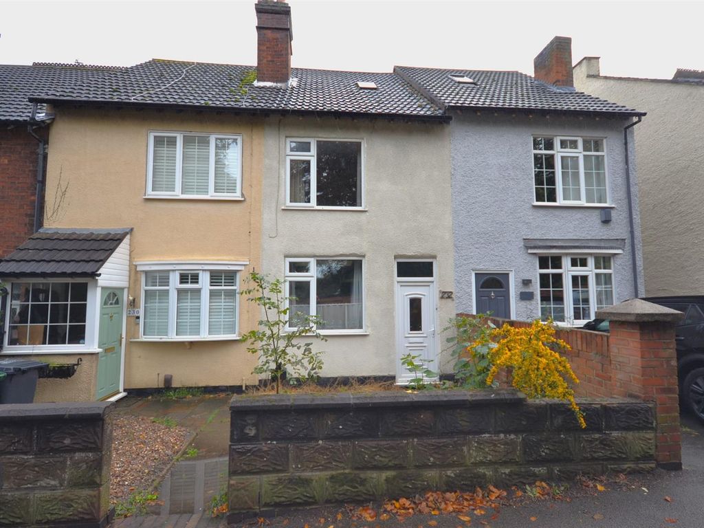 3 bed terraced house for sale in Charnwood Road, Shepshed