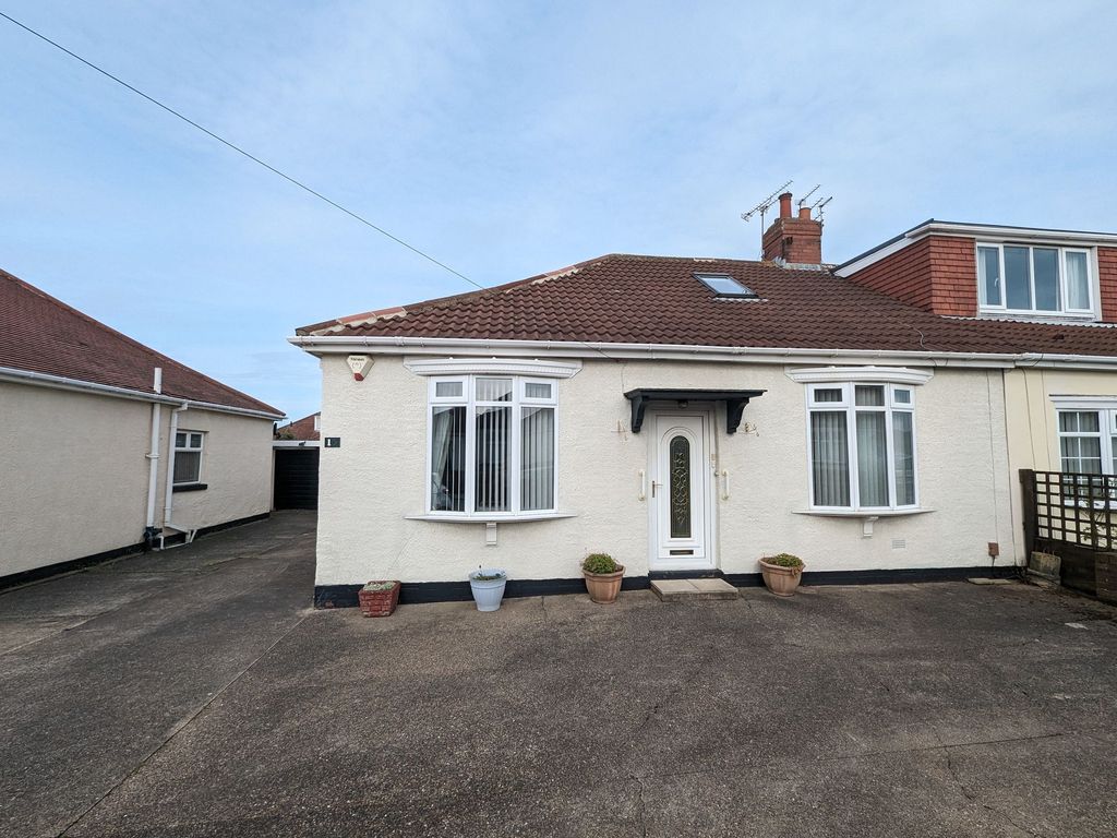3 bed semidetached bungalow for sale in Lisle Road, South Shields NE34