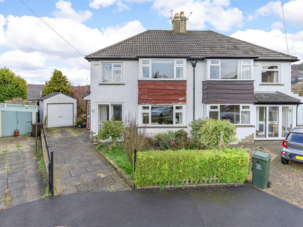 3 bed semidetached house for sale in Melville Grove, Ilkley, West