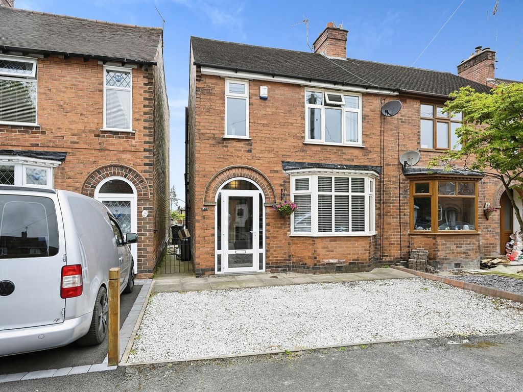 3 bed semidetached house for sale in Albert Road, Ripley DE5, £240,000