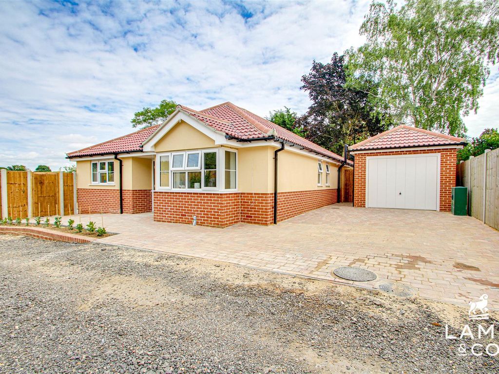 New home, 3 bed detached bungalow for sale in Point Clear Road, St