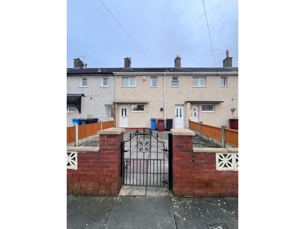 3 bed terraced house for sale in Peplow Road, Liverpool L32, £135,000