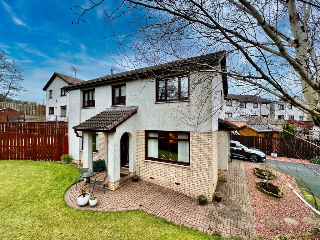 4 bed detached house for sale in Castle Grove, Kilbirnie KA25, £229,995