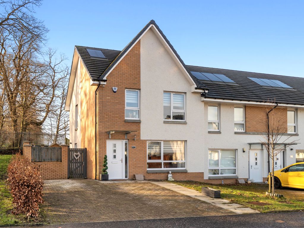 3 bed terraced house for sale in Rosewood Gardens, Uddingston, Glasgow