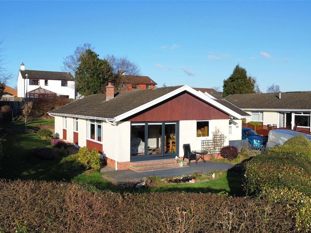 3 bed bungalow for sale in Pendre Close, Brecon, Powys LD3, £395,000