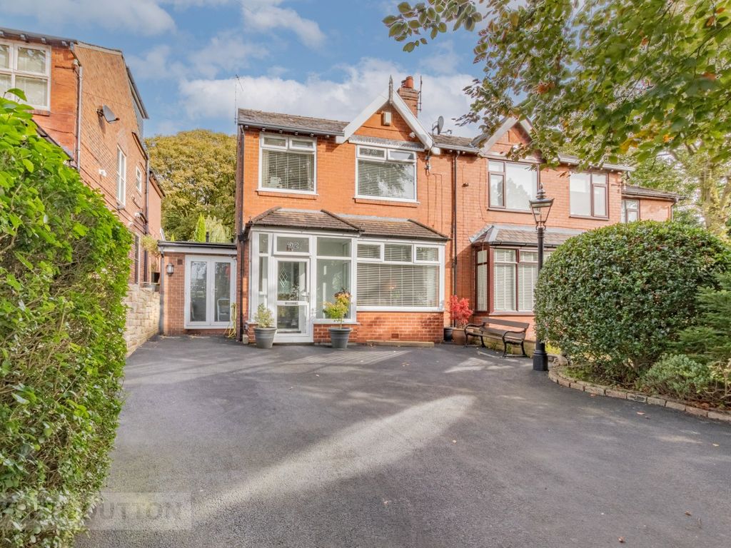3 bed semidetached house for sale in Oldham Road, Grasscroft, Saddleworth OL4, £460,000 Zoopla