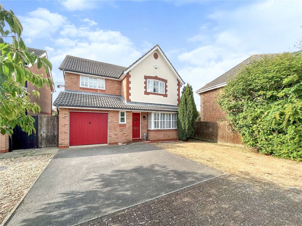 4 bed detached house for sale in Brigland Close, Stukeley Meadows